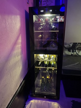 Photos inside the store